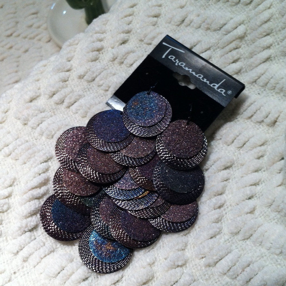 Metal Statement earrings - Picture 4 of 7